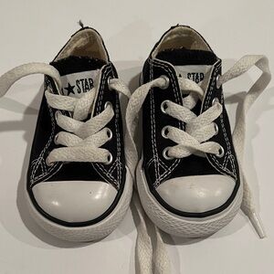 Converse Kids Black and White Sneakers